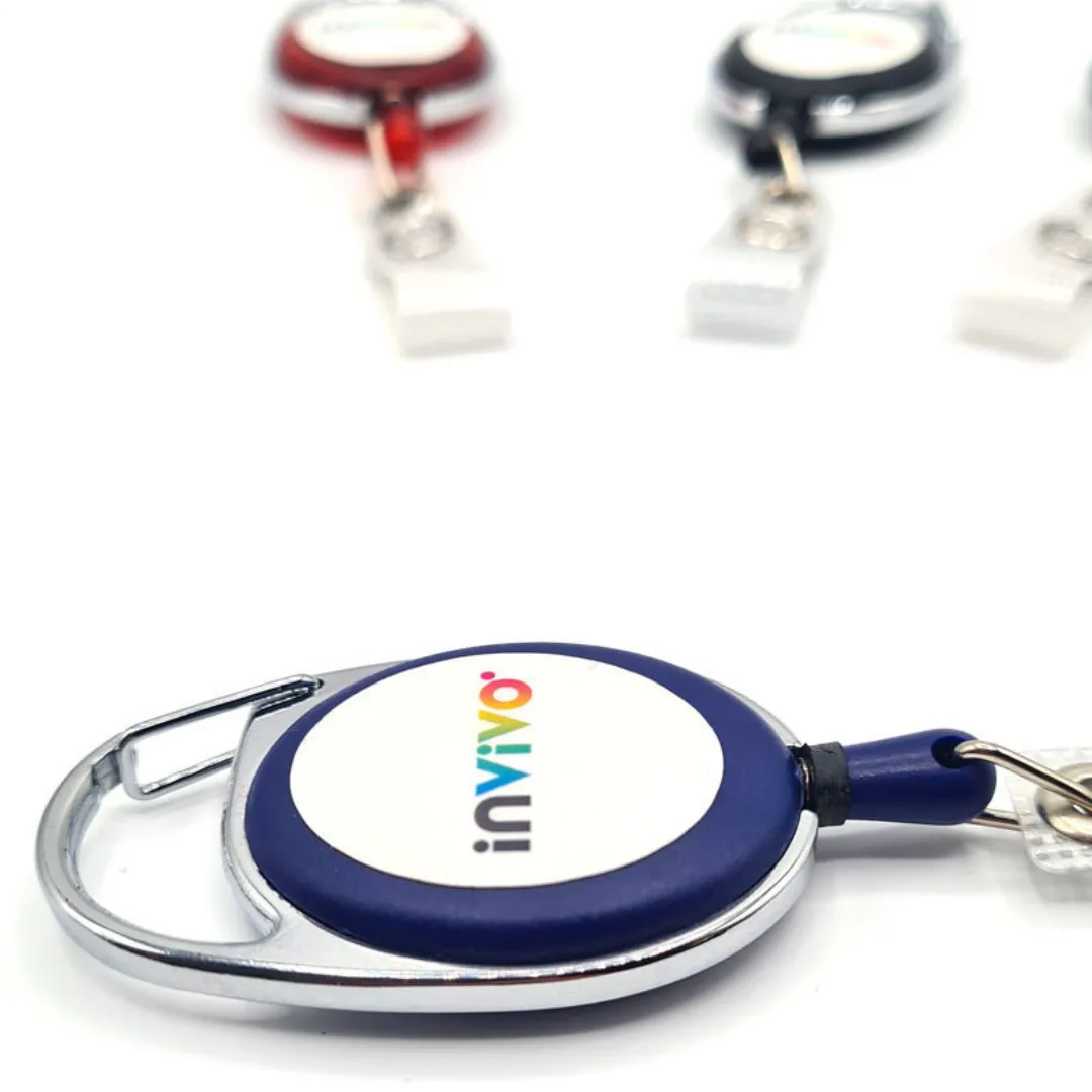 Carabiner Reel Badges Printing in Dubai, Abu Dhabi, UAE