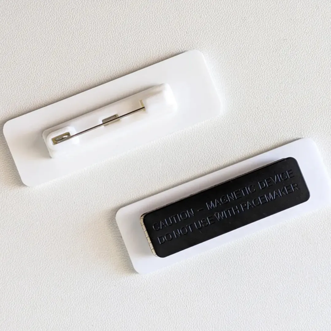 Customized Plastic Name Badges Printing in Dubai, Ajman, UAE
