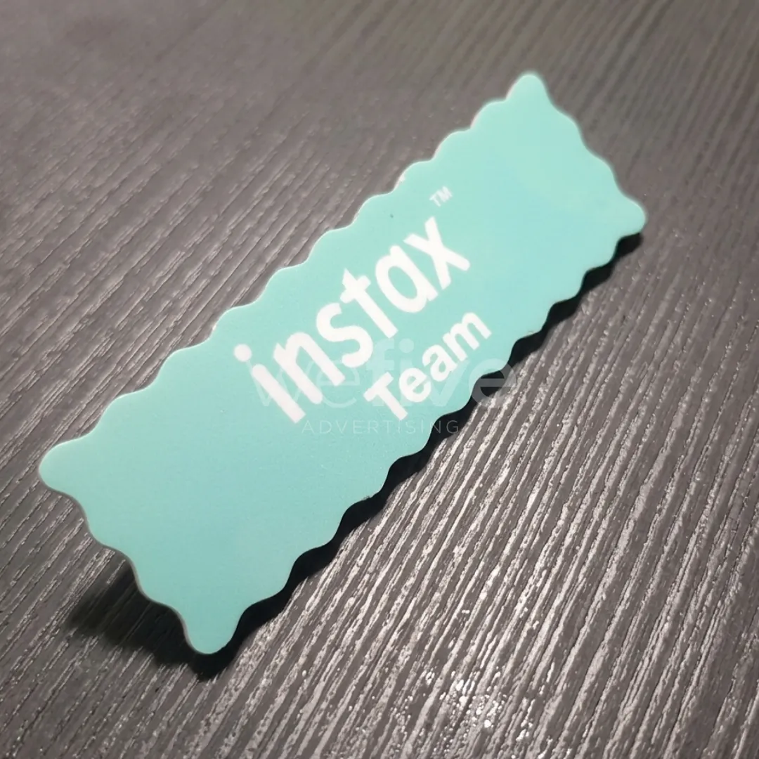 Customized Plastic Name Badges Printing in Dubai, Ajman, UAE
