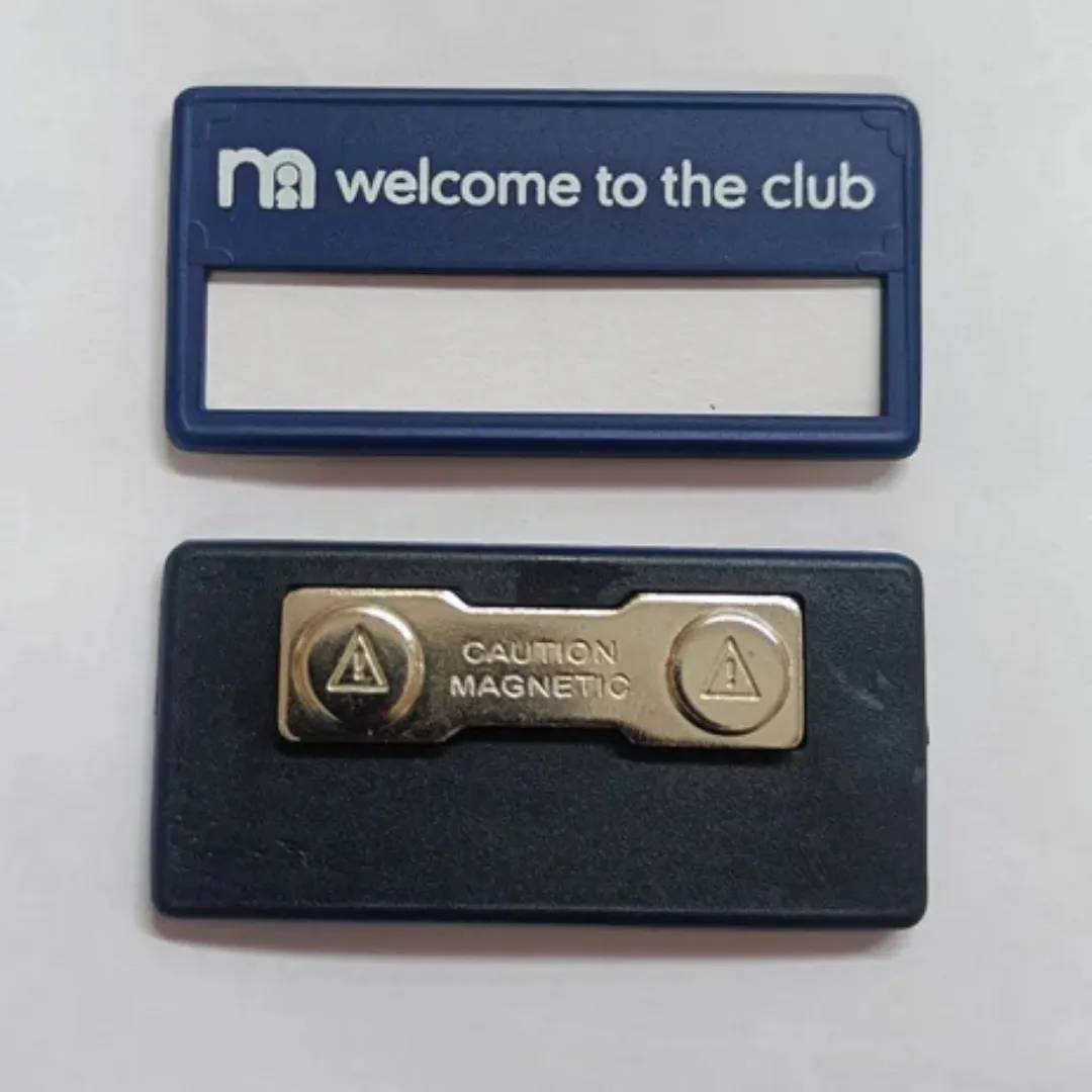 Plastic Reusable Name Badges Printing in Dubai, Abu Dhabi, Ajman UAE