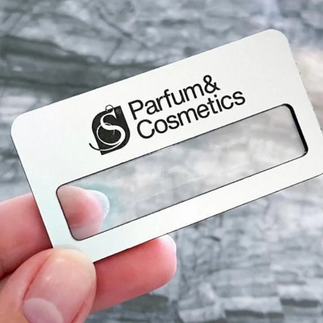 Plastic Reusable Name Badges Printing in Dubai, Abu Dhabi, Ajman UAE