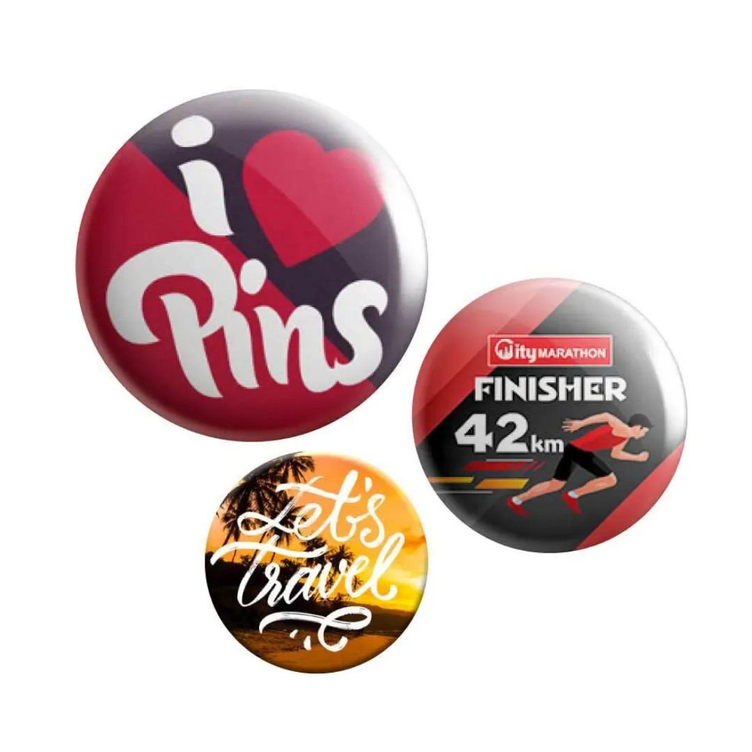 Custom Round Button Badges Printing in Dubai, Abu Dhabi, UAE