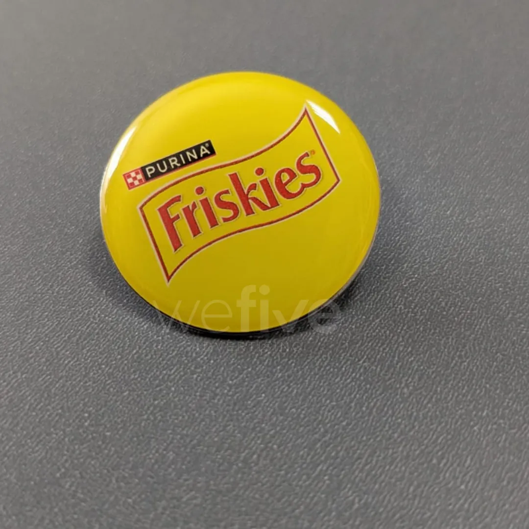 Custom Round Epoxy Pins & Badges Printing in Dubai, Abu Dhabi, UAE
