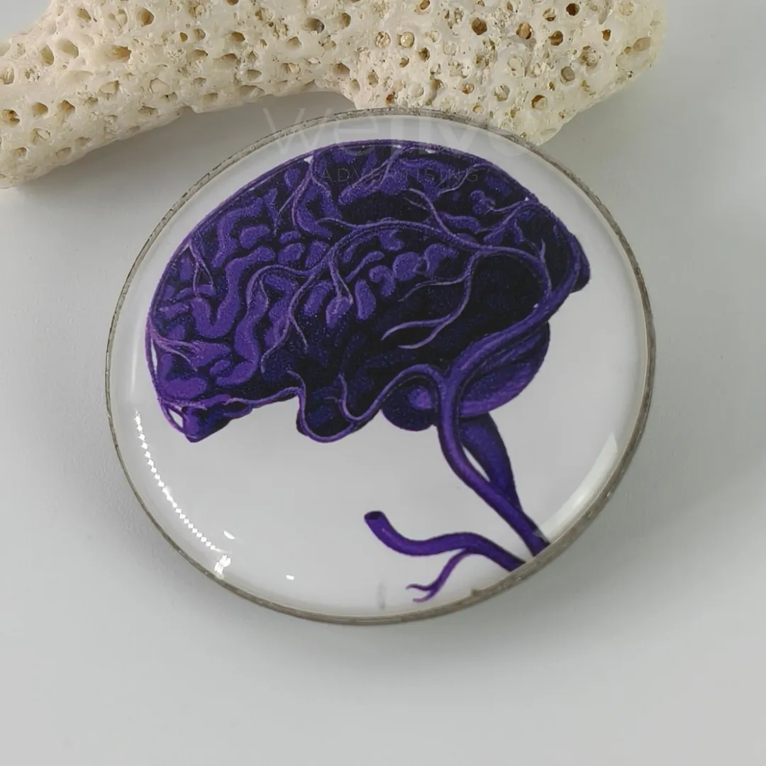 Custom Round Epoxy Pins & Badges Printing in Dubai, Abu Dhabi, UAE