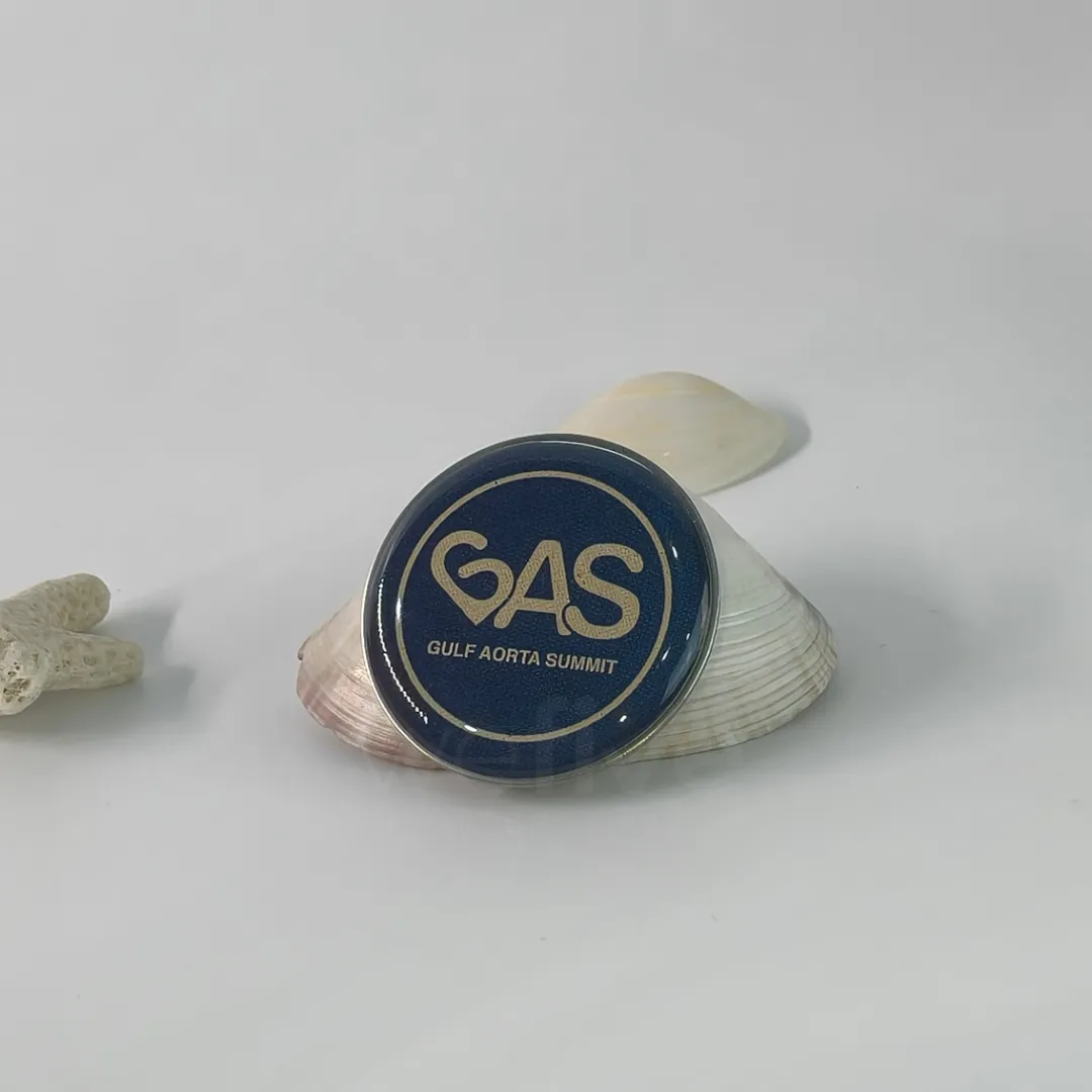 Custom Round Epoxy Pins & Badges Printing in Dubai, Abu Dhabi, UAE