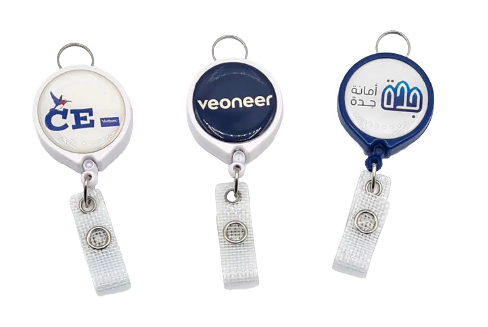 Round Logo Reel Badges