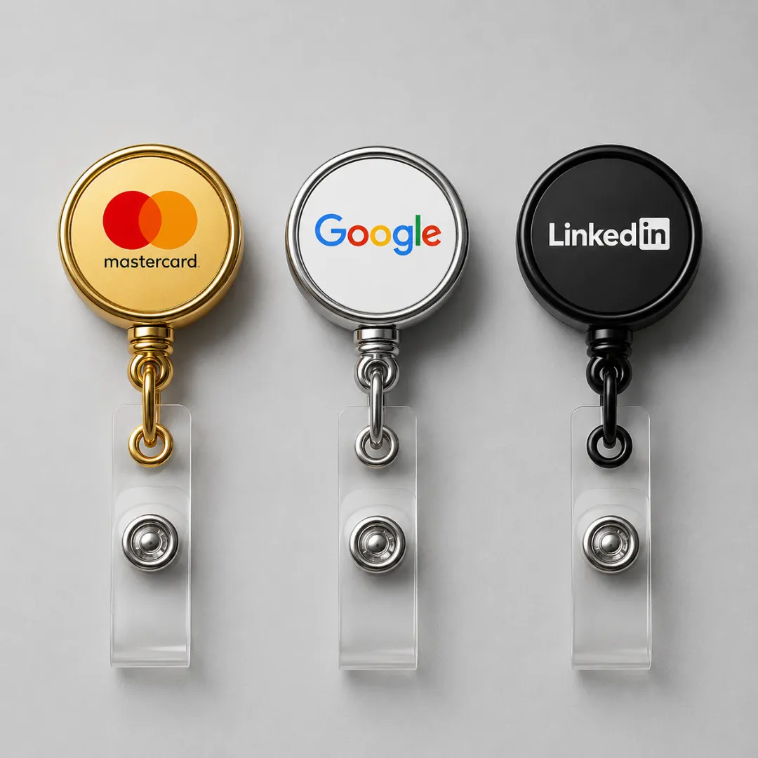 Round Metal Reel Badges Printing in Dubai, Abu Dhabi, Sharjah, Ajman and UAE