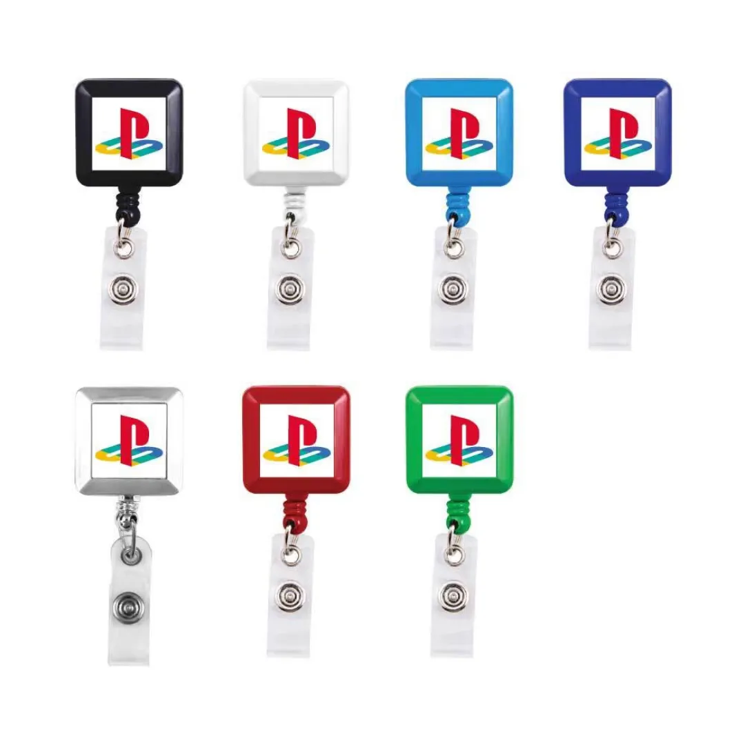 Custom Square Reel Badges Printing in Dubai, UAE