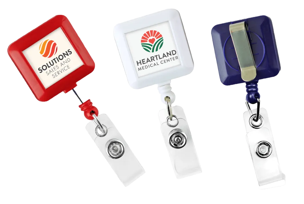 Square Reel Badges