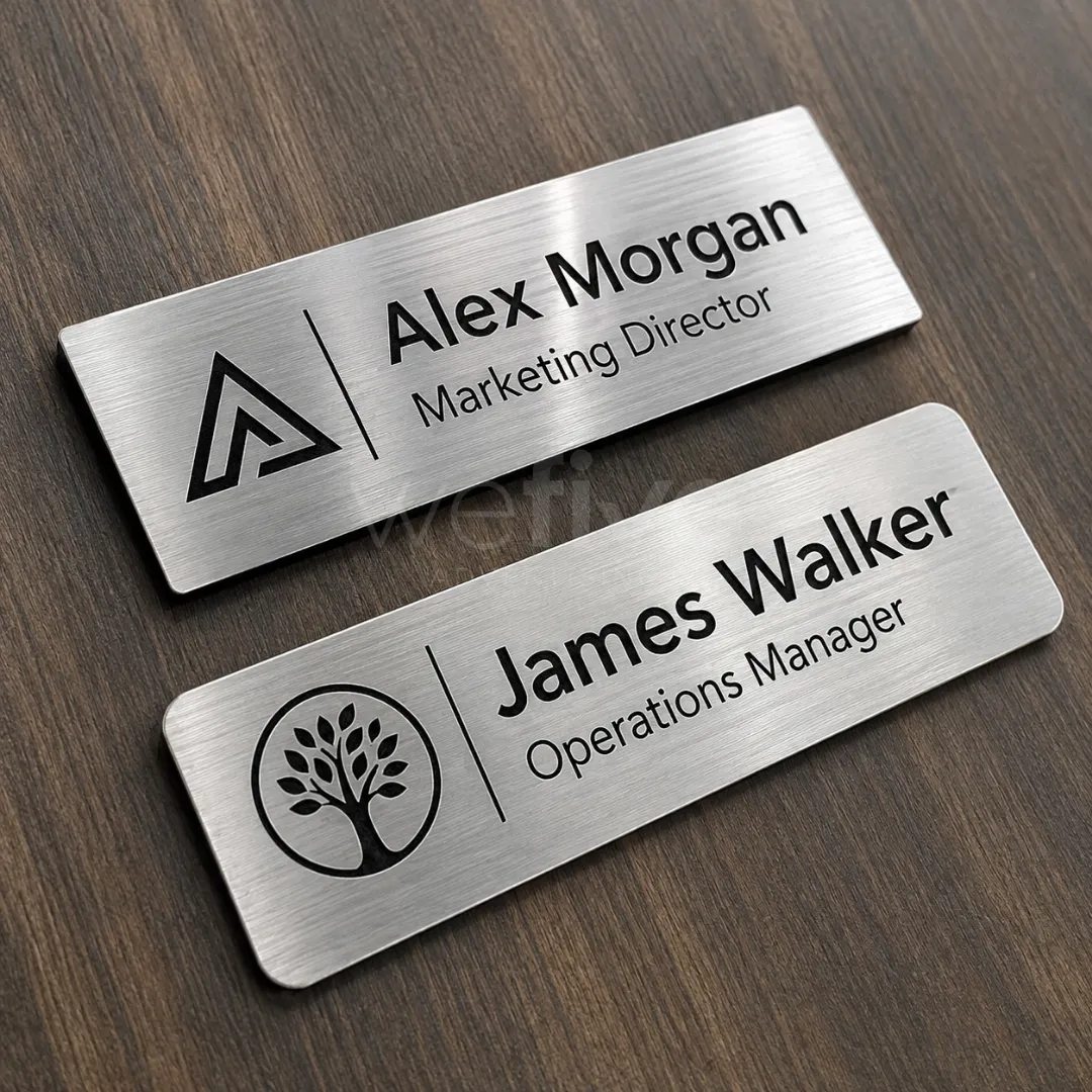 Stainless Steel Badges Printing in Dubai, Ajman, Sharjah, UAE