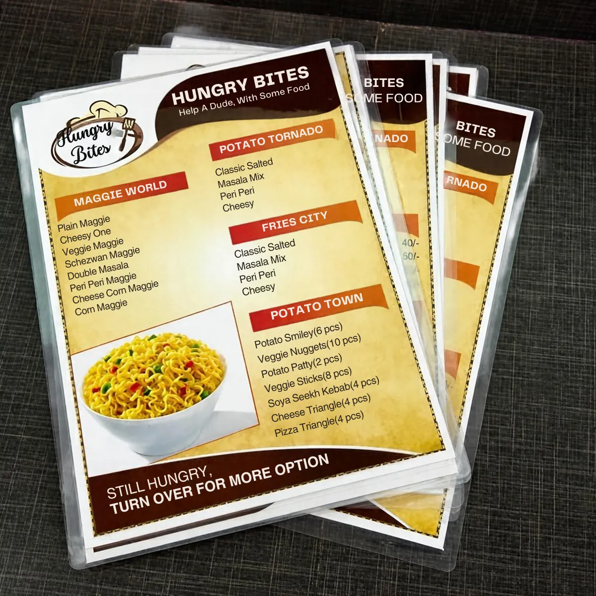 Menu Card Printing in Dubai, Abu Dhabi, Sharjah, Ajman UAE
