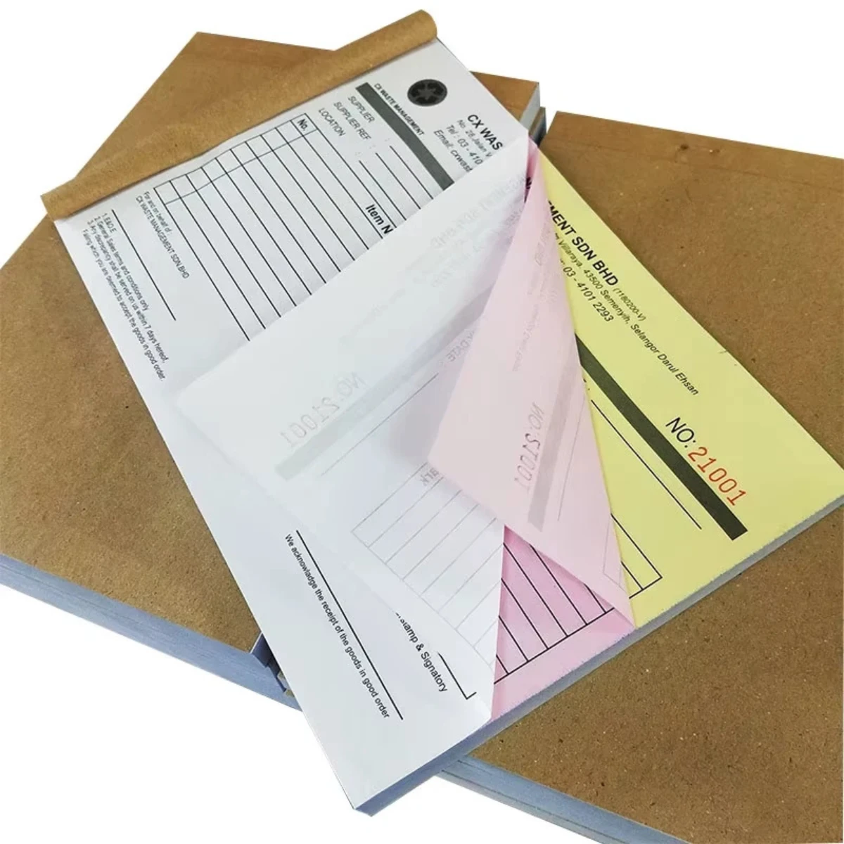 Delivery Order NCR Book Printing in Dubai